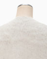Brused Alpaca Knitted Top - beige