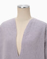 Brused Alpaca Knitted Top - lavender