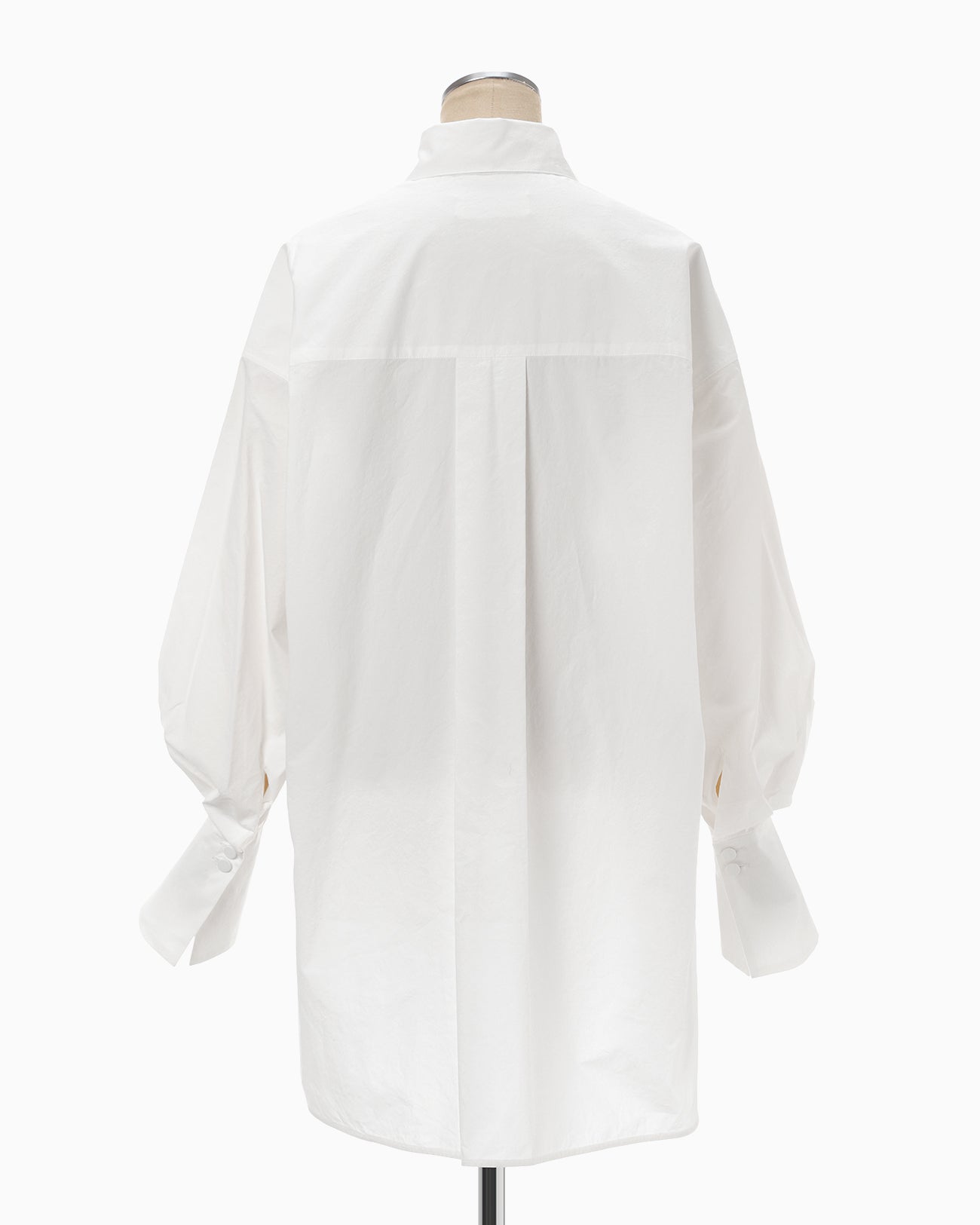 Nidom Cotton Oversized Shirt - white