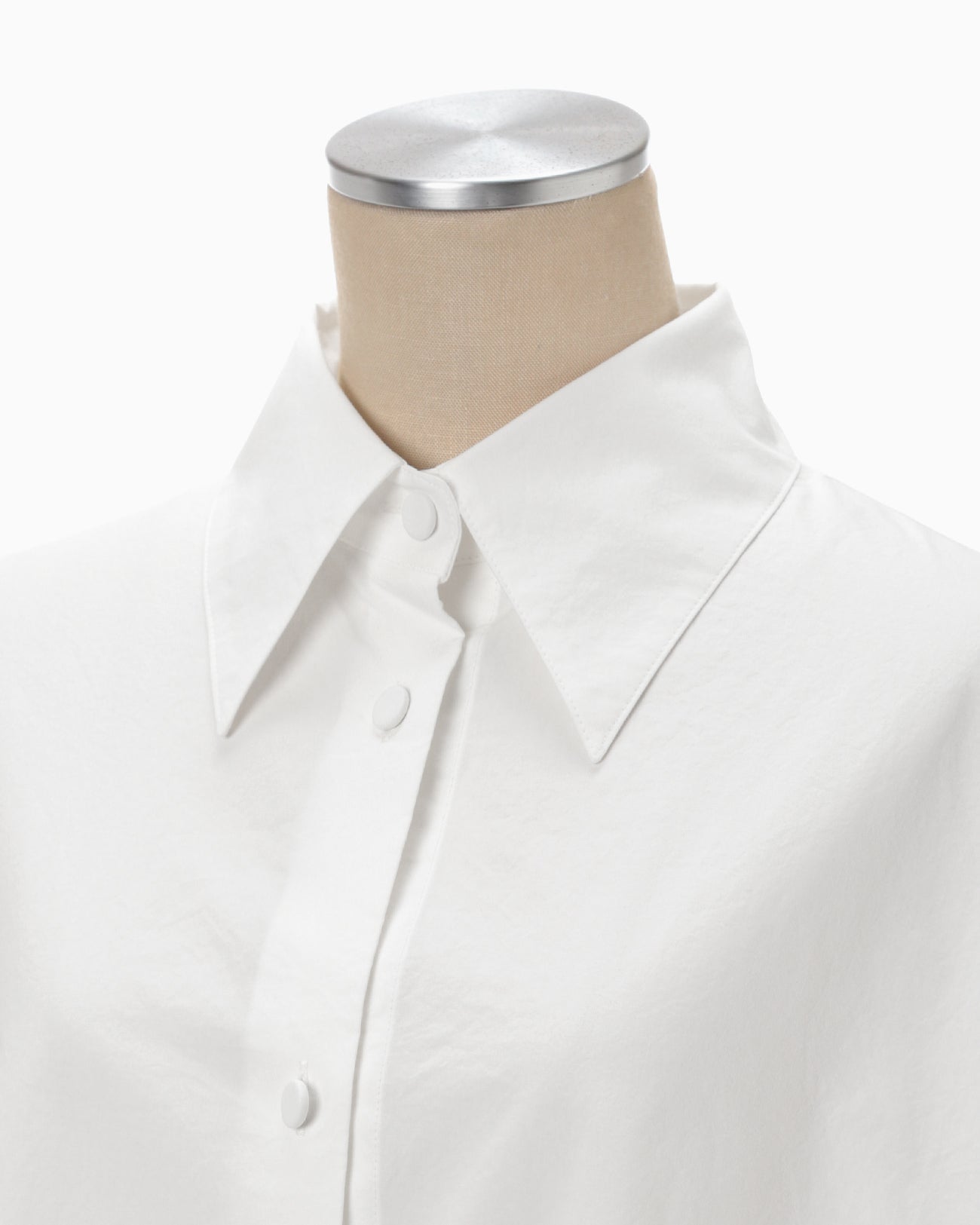 Nidom Cotton Oversized Shirt - white