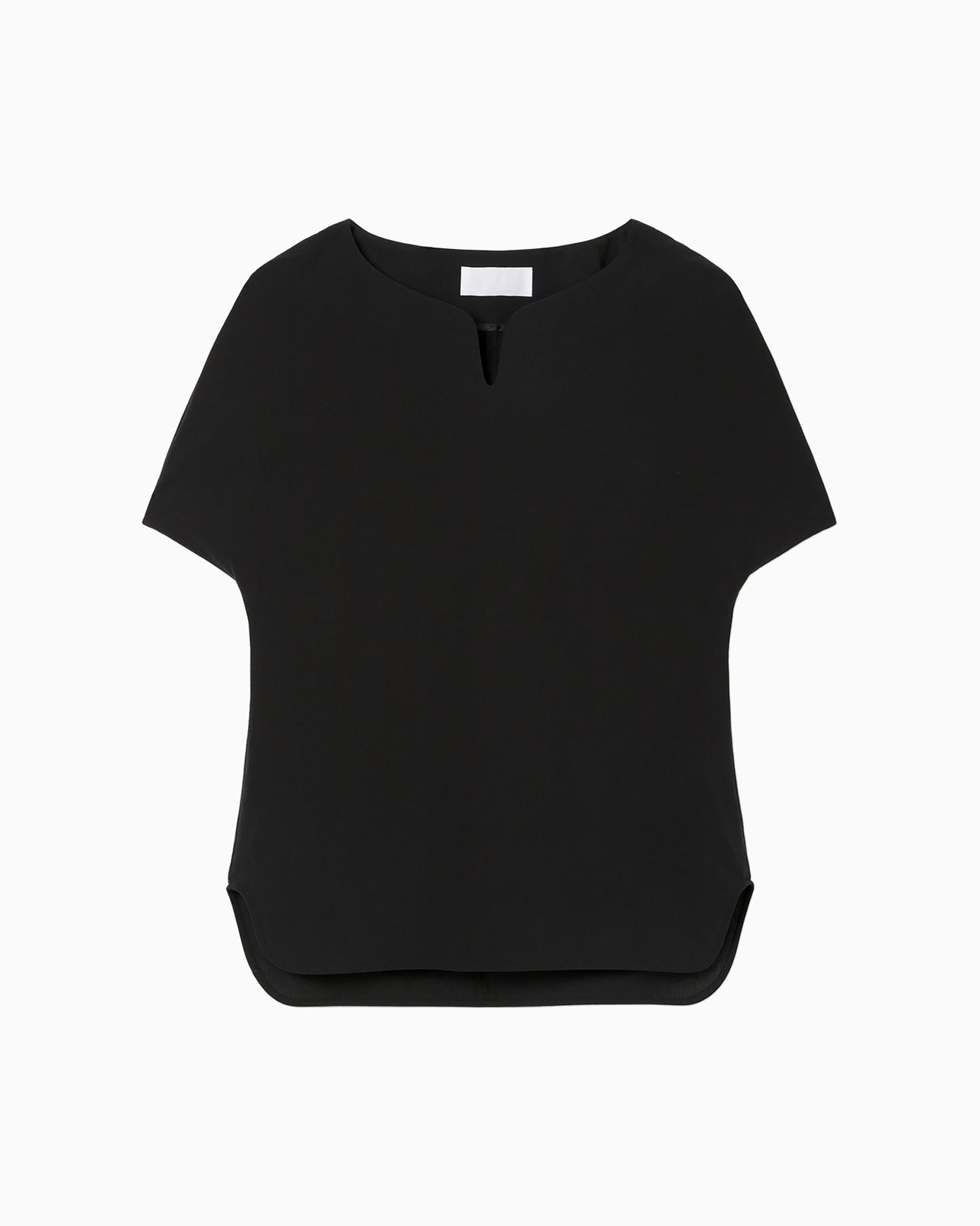 Dry Touch Cotton Blouse - black