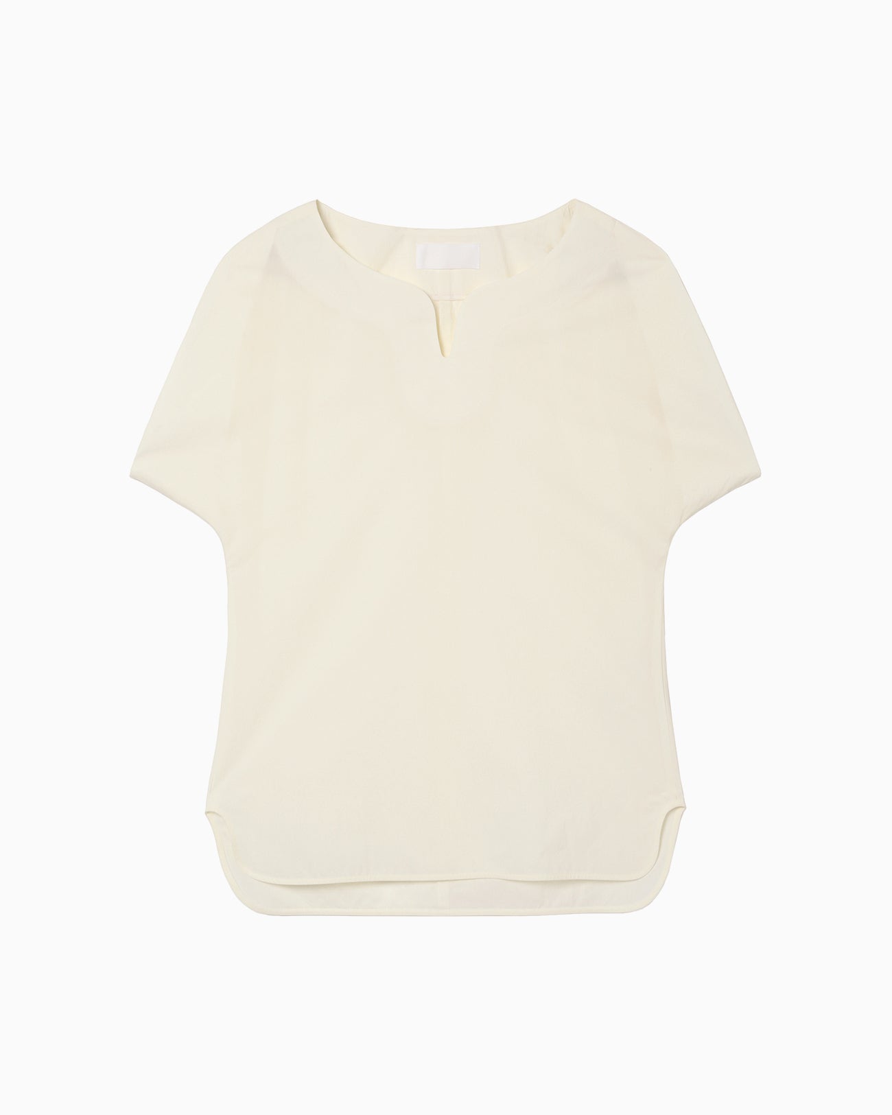 Dry Touch Cotton Blouse - ecru