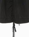 Nylon Taffeta Mods Coat - black