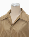 Nylon Taffeta Coach Jacket - beige