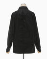Nylon Taffeta Coach Jacket - black
