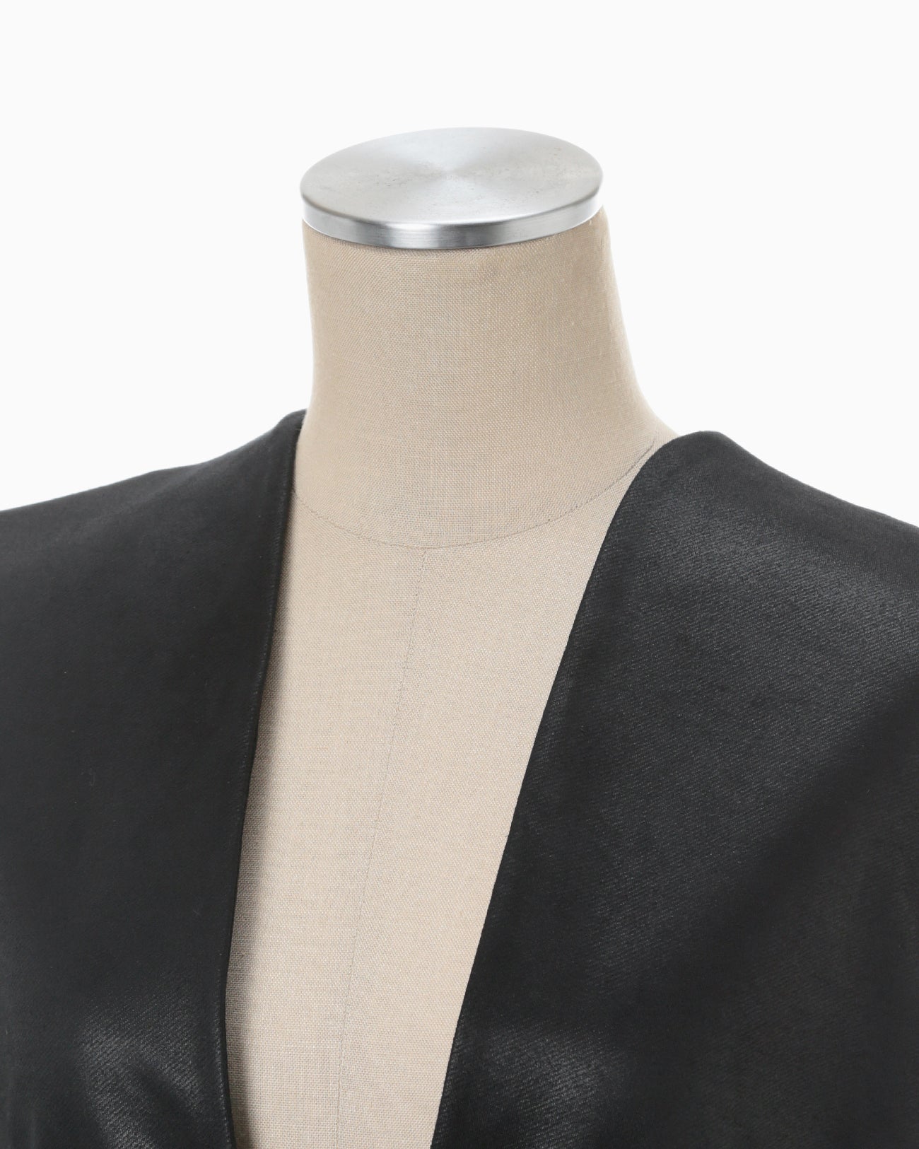 Plungded Long Sweatshirt Dress - black