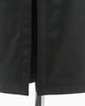 Plungded Long Sweatshirt Dress - black