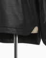Slit Back Sweatshirt Top - black
