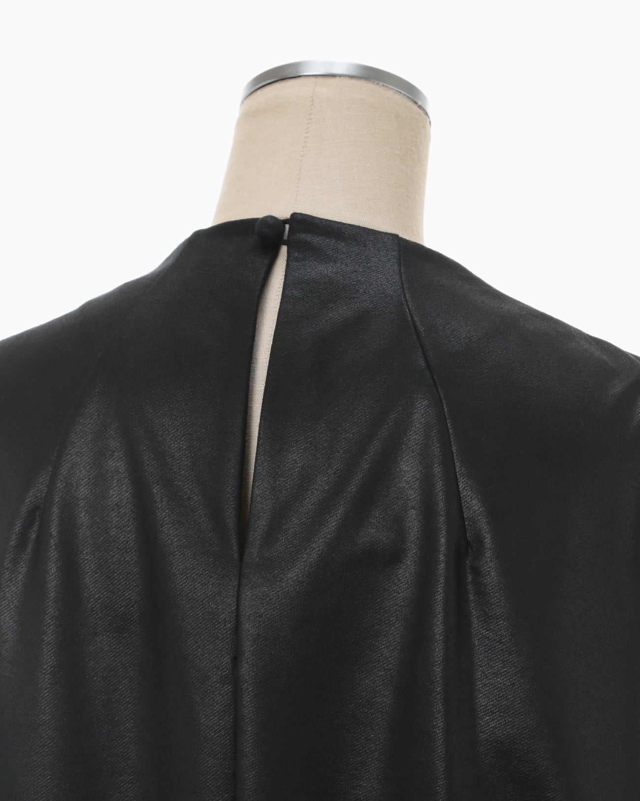 Slit Back Sweatshirt Top - black