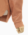 Slit Back Sweatshirt Top - brown