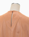 Slit Back Sweatshirt Top - brown