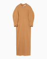 Cotton Jersey Dress - brown
