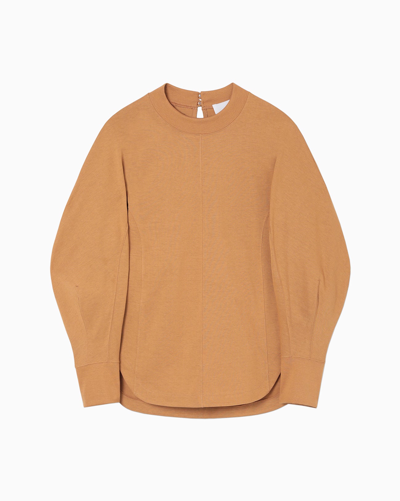 Cotton Jersey Top - brown