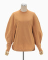 Cotton Jersey Top - brown