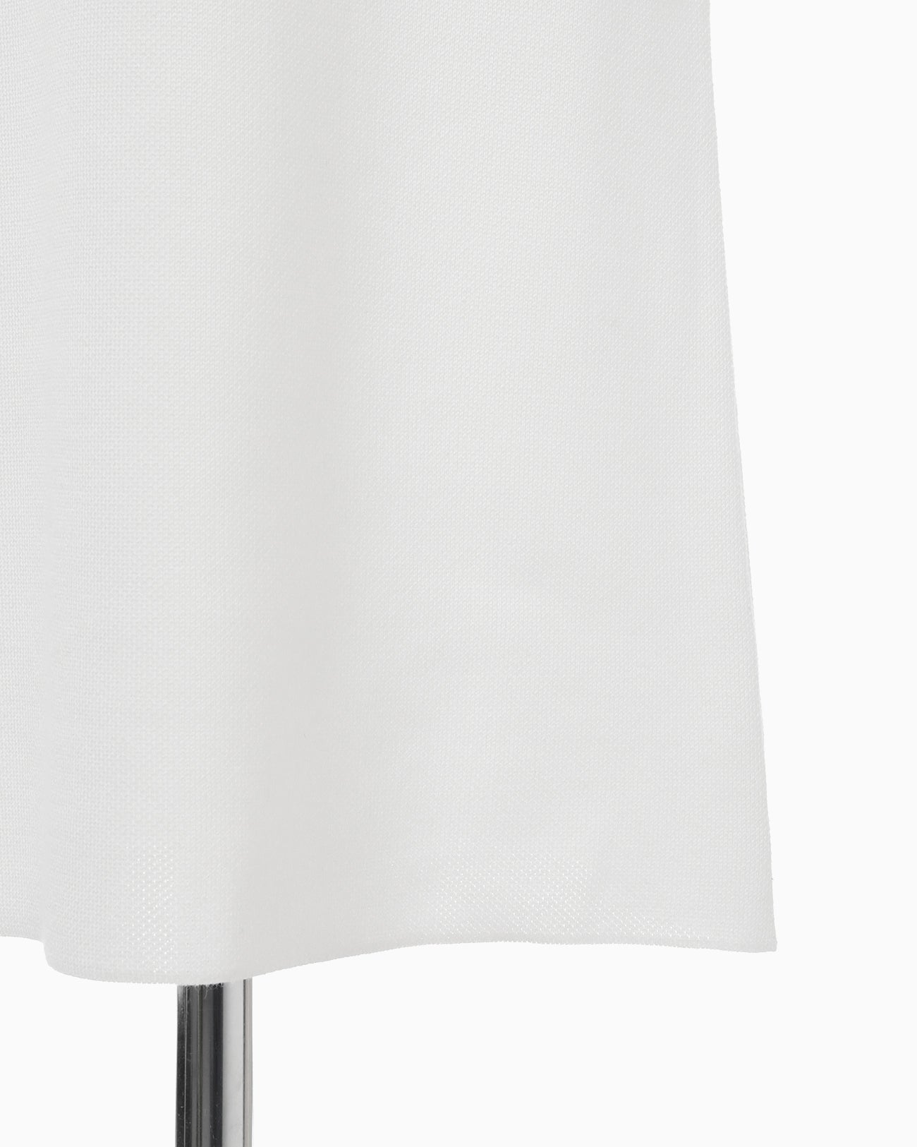 Crane Pattern Jacquard Knitted Dress - white