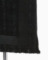 Cracted Tweed Skirt - black