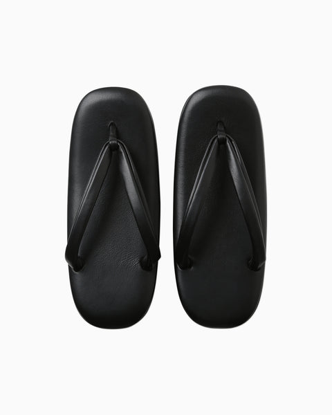 Hakimono Sekizuka Light Sole Sandals - black