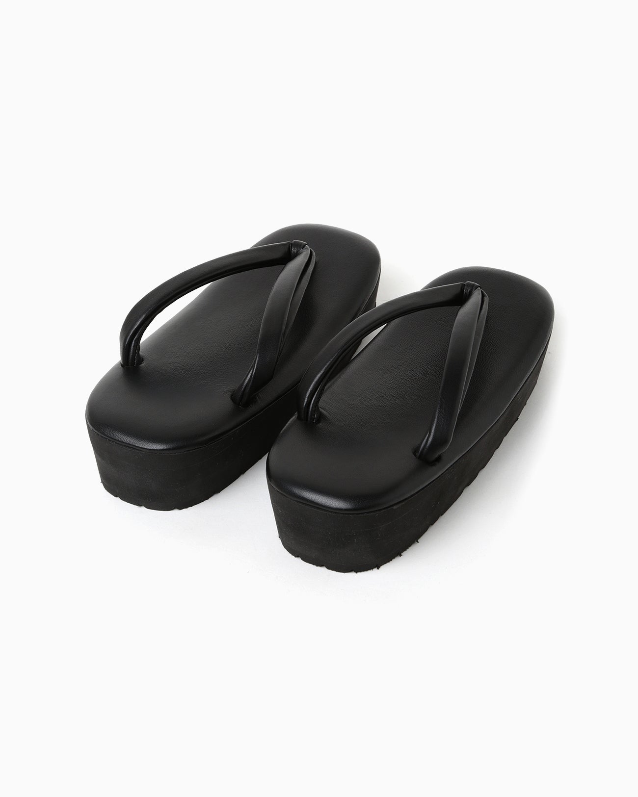 Hakimono Sekizuka Light Sole Sandals - black