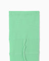 Bamboo Motif Sheer Tabi Socks - mint green