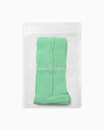 Bamboo Motif Sheer Tabi Socks - mint green