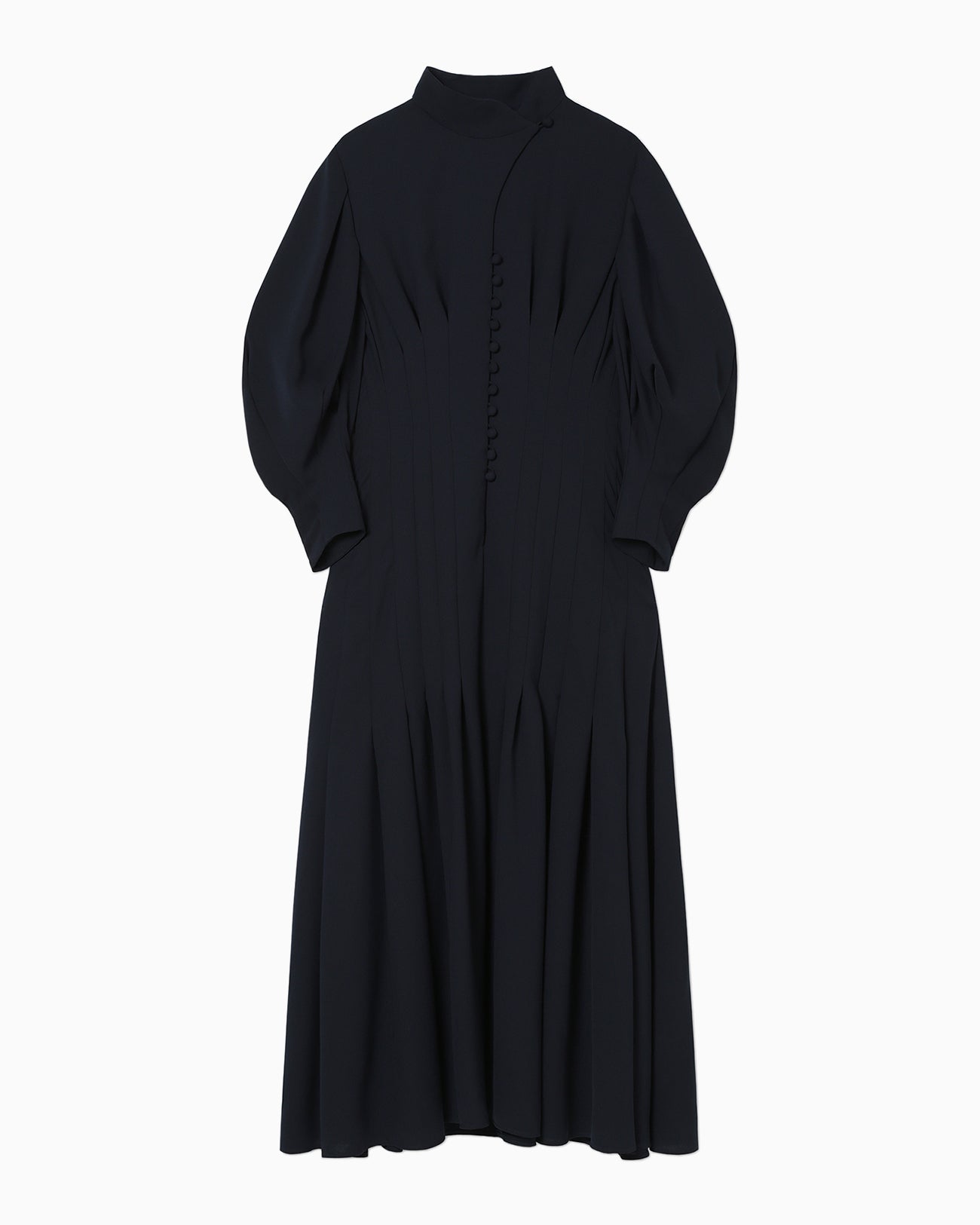 Flared Dress - navy