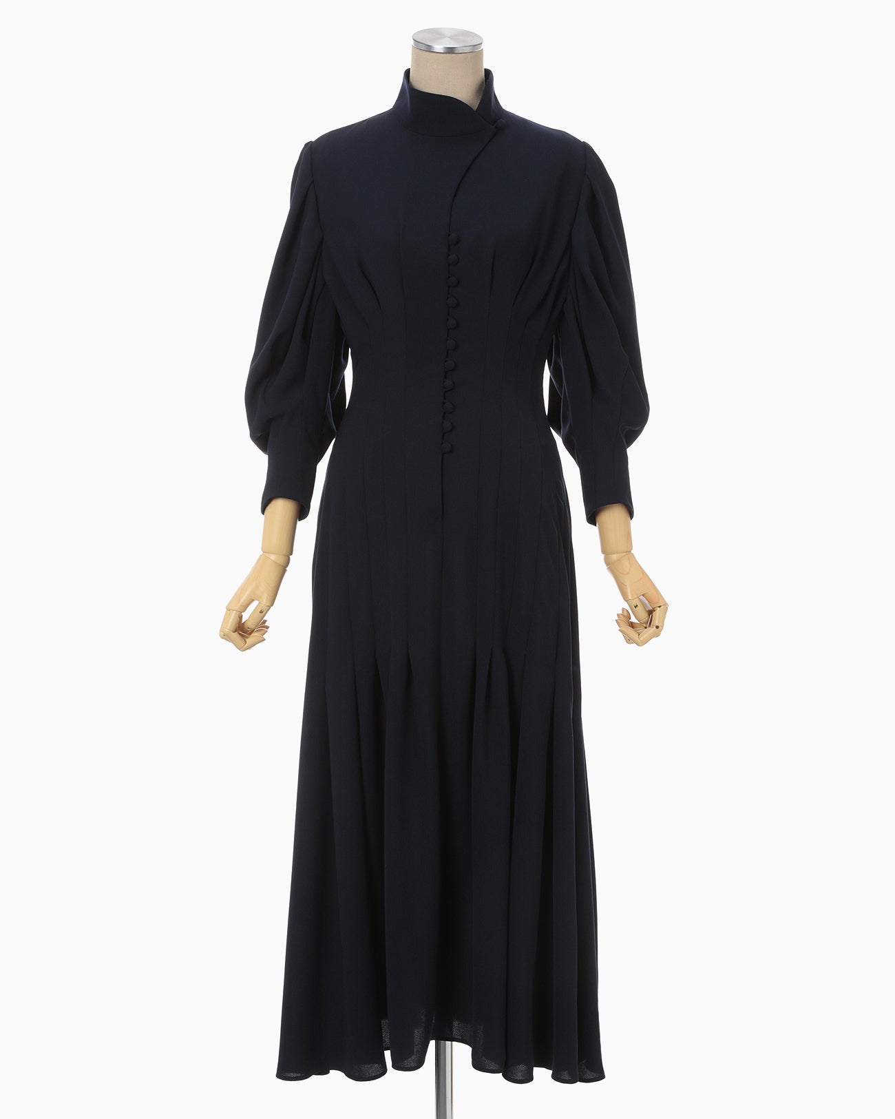 Flared Dress - navy