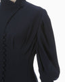 Flared Dress - navy