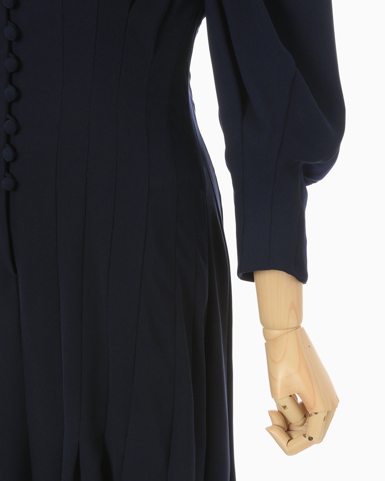 Flared Dress - navy