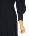 Flared Dress - navy