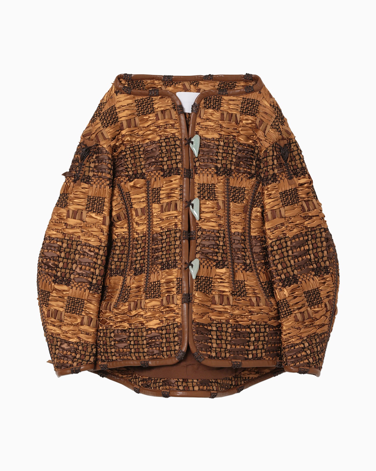"Sakiori" Jacket - brown