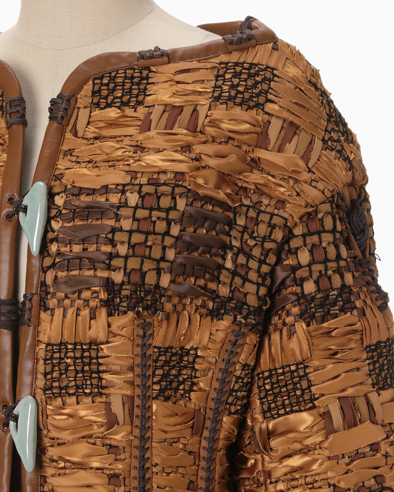 "Sakiori" Jacket - brown