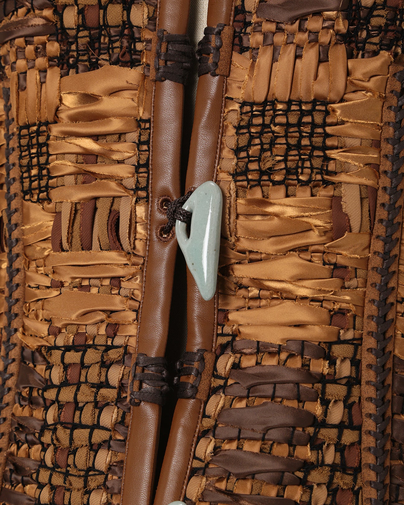 "Sakiori" Jacket - brown