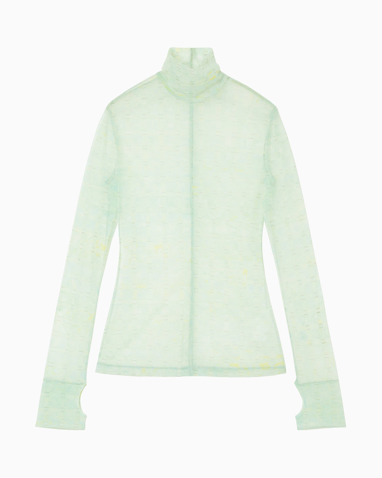 Mame Kurogouchi：Top - MINT GREEN-