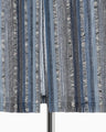 Raschel Stripe Jersey Sleeveless Dress - navy