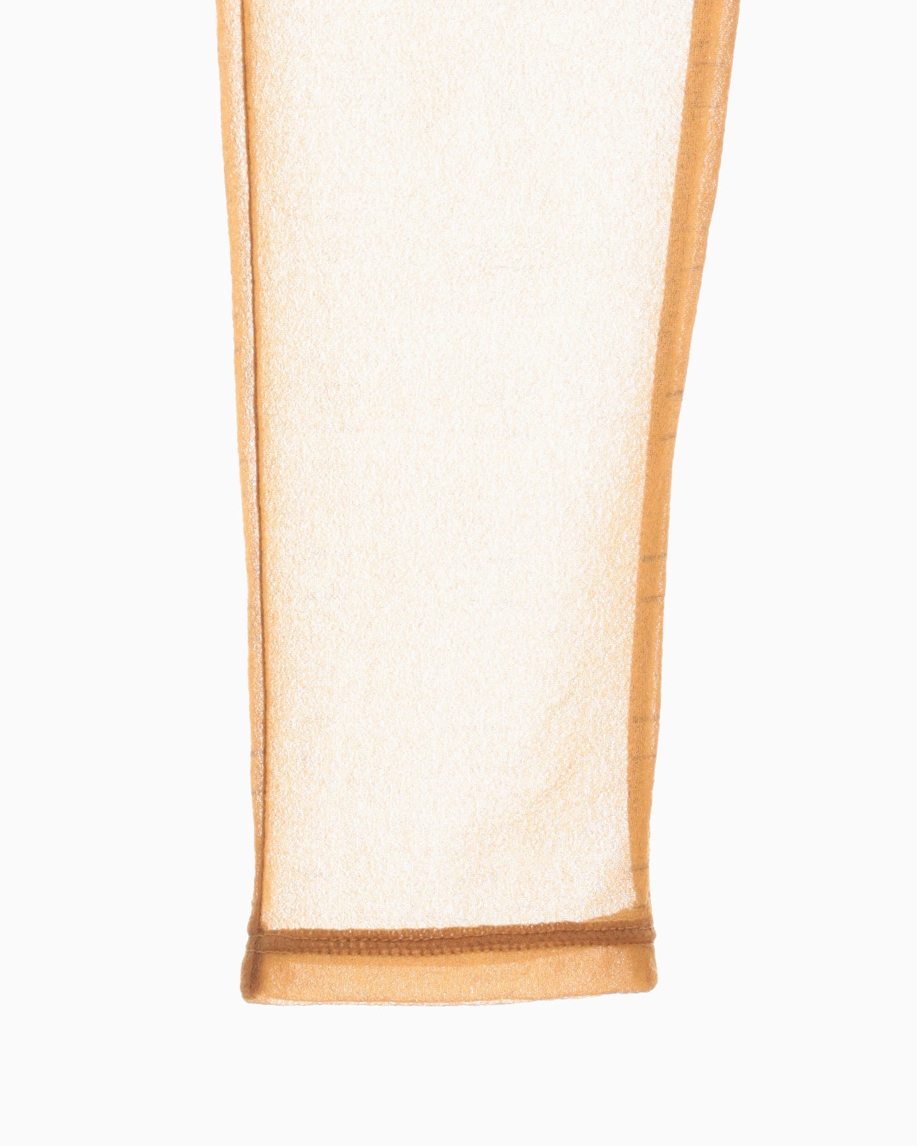 Marble Printed Plaid Sheer Leggings - brown