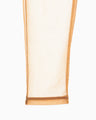 Marble Printed Plaid Sheer Leggings - brown