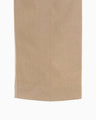Naturally Coloured Cotton Dobby Wide Trousers - beige
