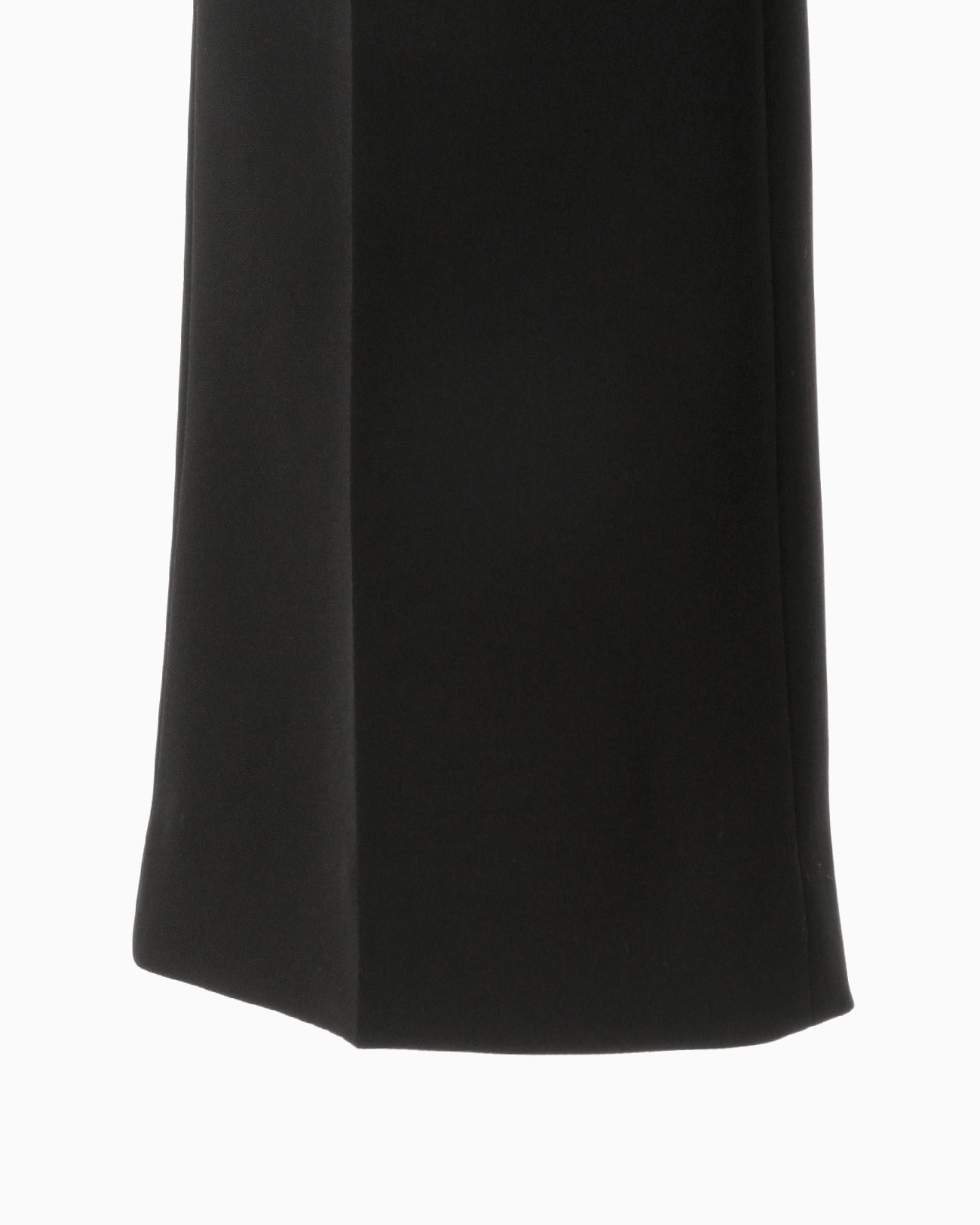 Stretched Triacetate Basket Pattern Trousers - black