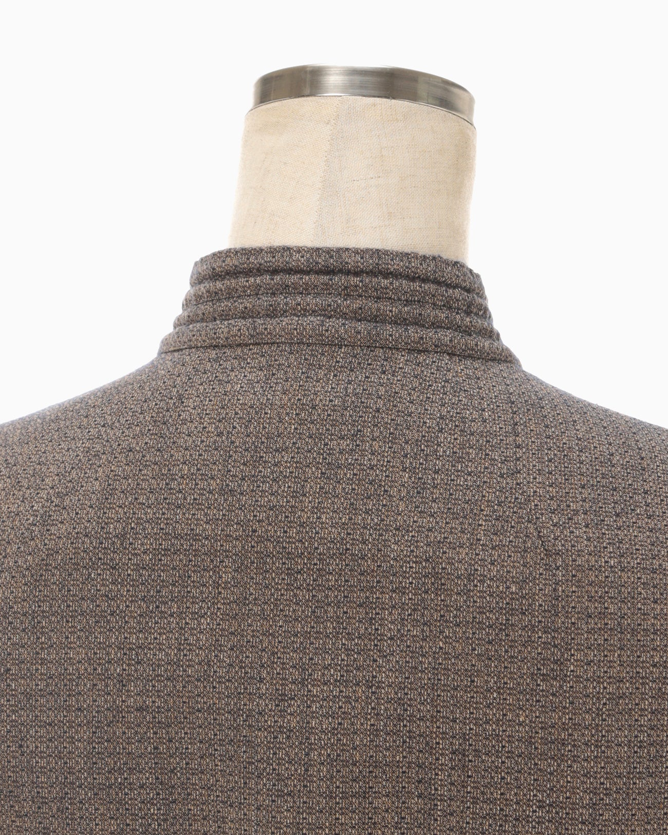 Naturally Coloured Cotton Dobby Vest - navy