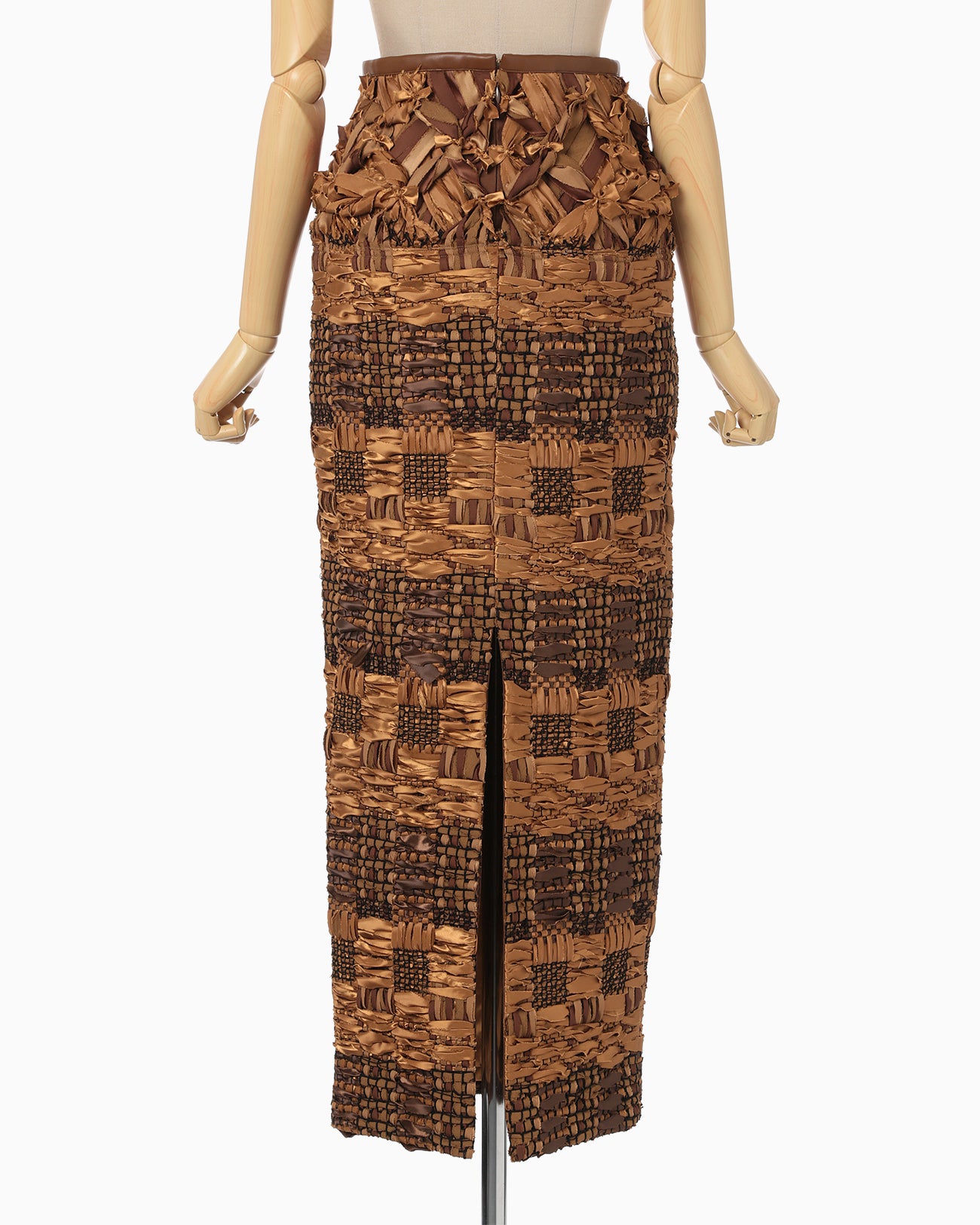"Sakiori" Skirt - brown