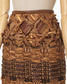 "Sakiori" Skirt - brown