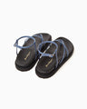 Ankle Strap Sandals - blue