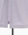 Volume Sleeve Cotton Jersey Dress - purple