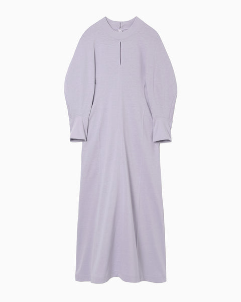 Cotton Jersey Dress - purple