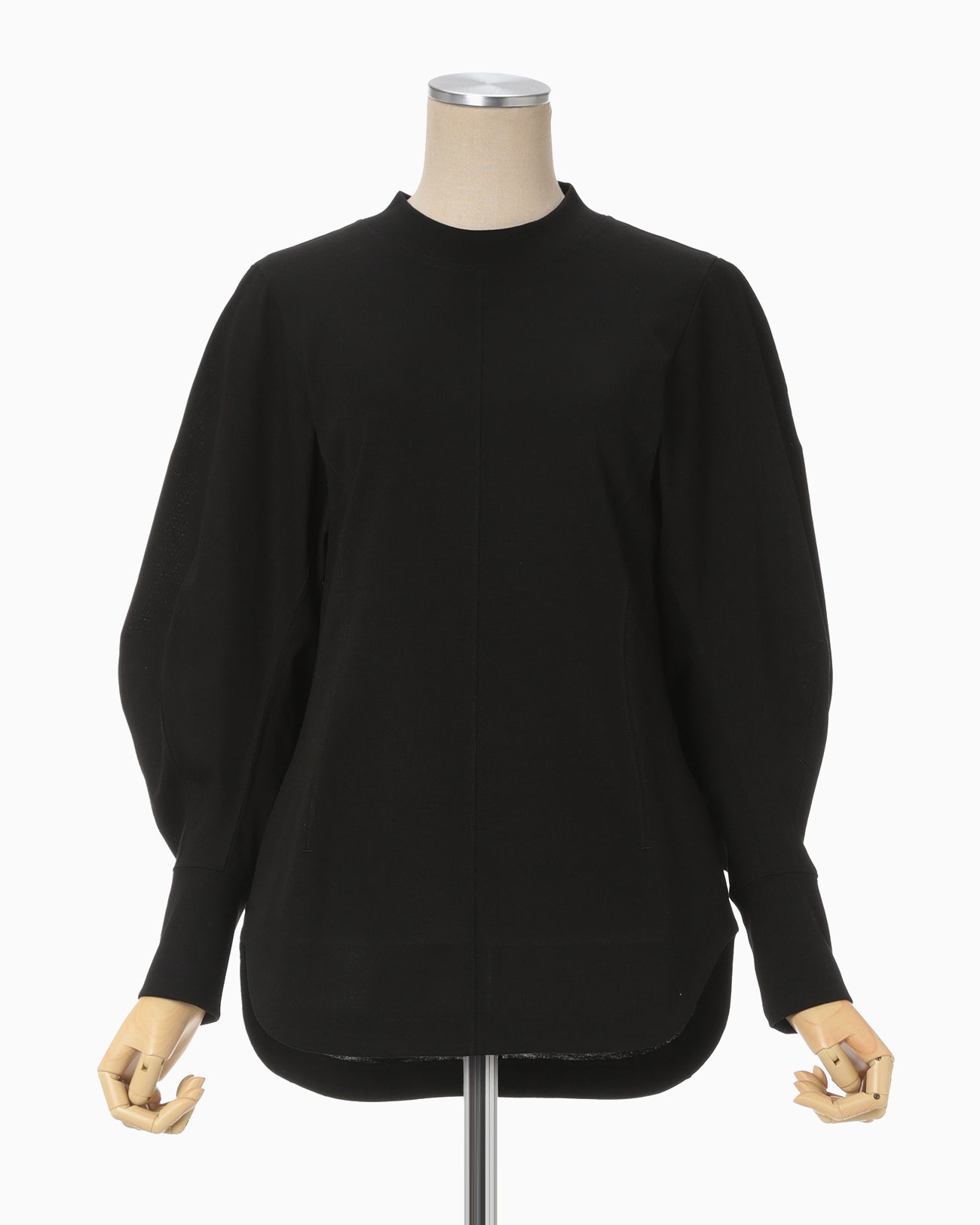 Cotton Jersey Top - black