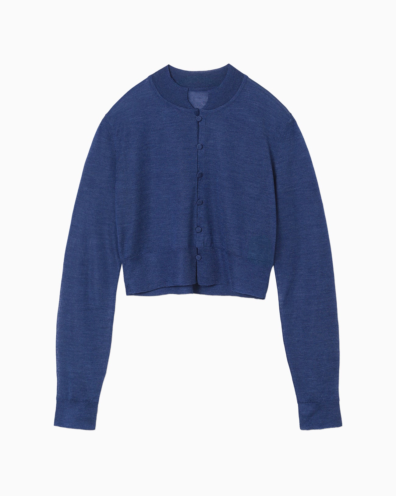 Silk Cashmere Cardigan - blue