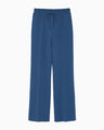 Milano Ribbed Drawstring Trousers - blue