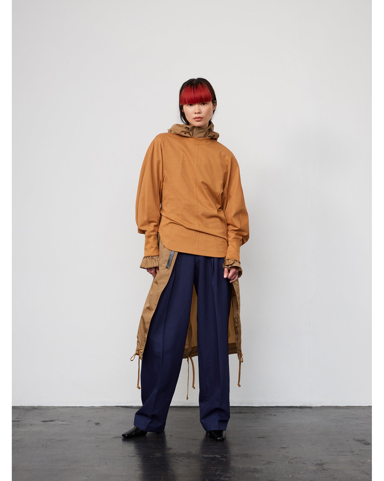 Cotton Jersey Top - brown
