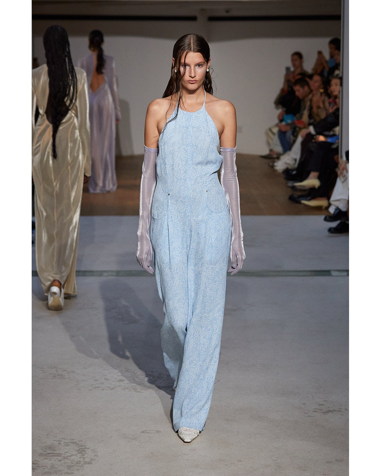 【mame24SS完売品】Lamé JerseyEvening Gloves mame Lame Jersey Evening Gloves