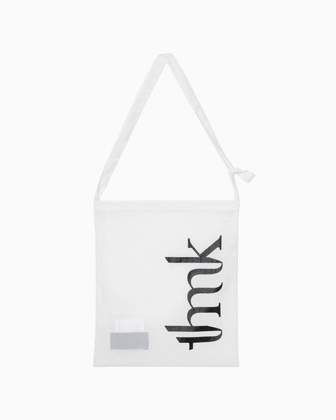 thmk Logo Cross Body Bag - white